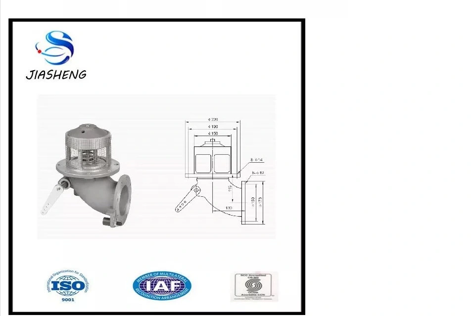 Aluminium Alloy Flange Tank Truck Emergency Shut-off Valve