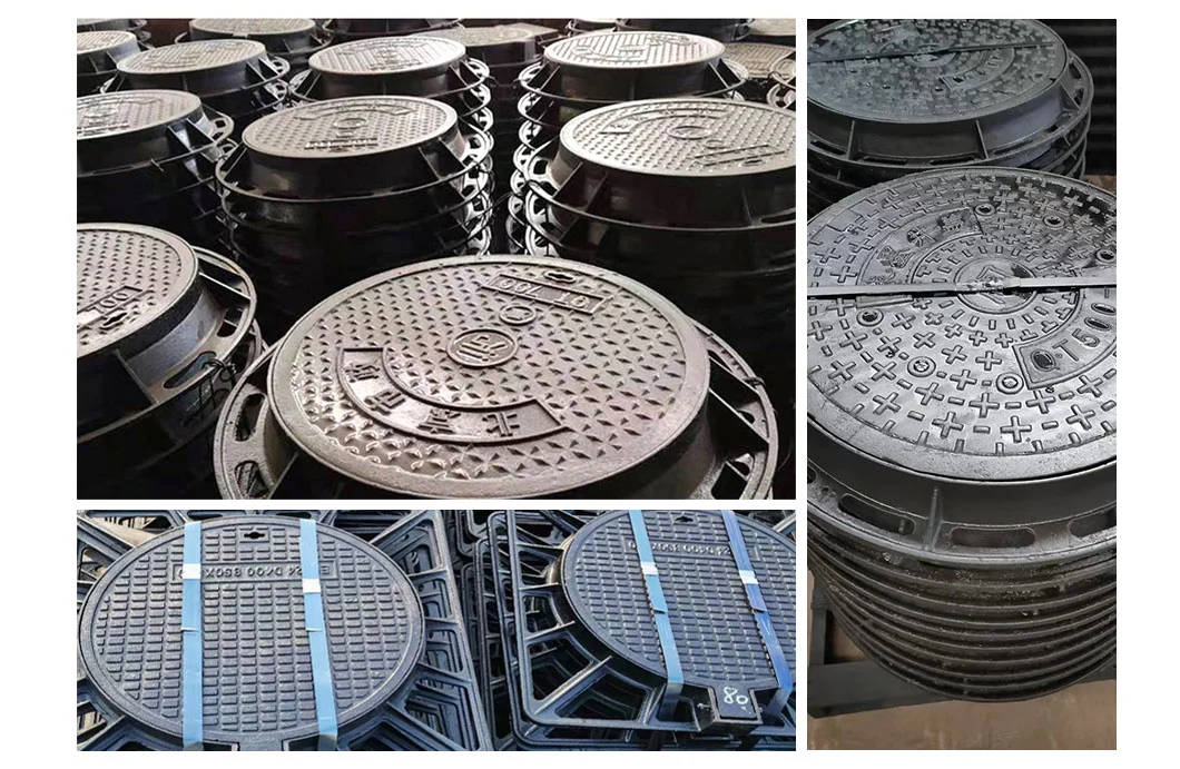 Metal Sand Casting Aluminum Alloyuctile Iron Manhole Covers