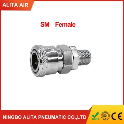 Pneumatic Air Compressor Hose Quick Coupler Plug Socket Connector